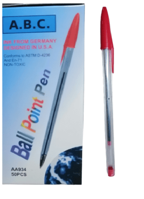 LAPIZ DE PASTA CRISTAL ROJA1