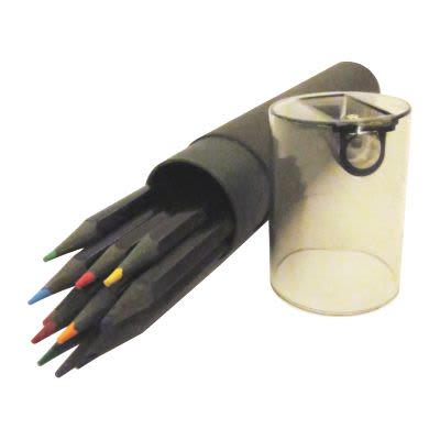 LAPIZ COLOR FINA IMAGEN 12 UNID NEGRO