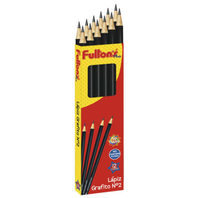 LÁPIZ GRAFITO FULTONS N°2