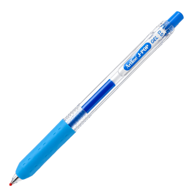 LAPICERA GEL RETRACTIL ROJO JPOP 0.5 ARTLINE