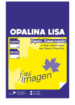 OPALINA LISA 246GRS OFICIO 100HJS