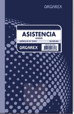 LIBRO DE ASISTENCIA ORGAREX 24HJS1