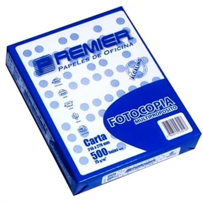 RESMA FOTOCOPIA CARTA 500HJS PREMIER1