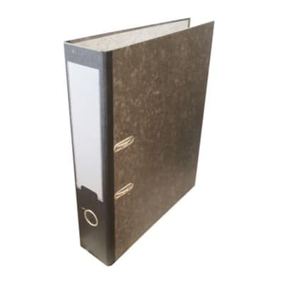 ARCHIVADOR RADO OF. ANCHO GRIS C/LOMO PVC