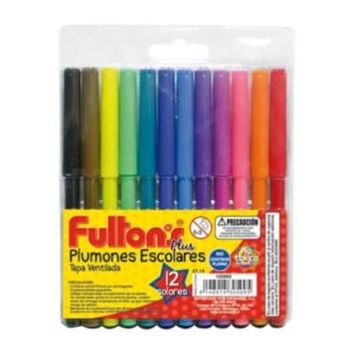 SCRIPTO FULTONS 12 COLORES