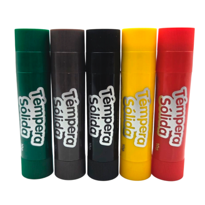 TEMPERA SOLIDA 6 COLORES