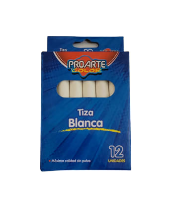 TIZA BLANCA PROARTE 12 UNIDAD
