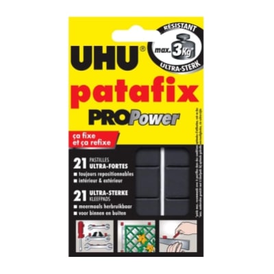PEGAMENTO ADHESIVO MASILLA UHU PATAFIX PRO1