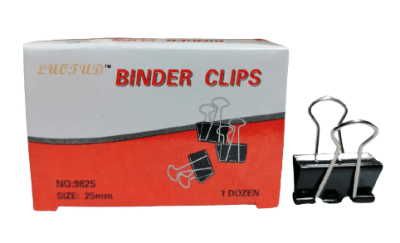 DOBLE CLIP 25MM BINDER1