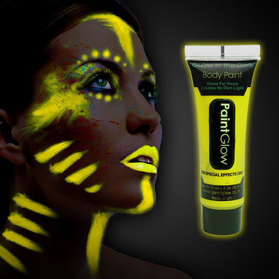 Pintura Fluor Amarilla Paint Glow Pintura Fluor Amarilla Paint Glow
