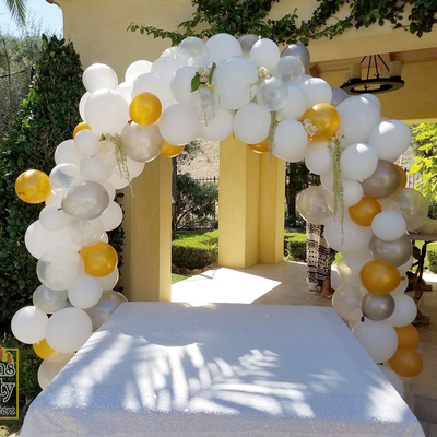Base Arco desmontable + 200 Globos + inflador electrico Base Arco desmontable + 200 Globos + inflador electrico