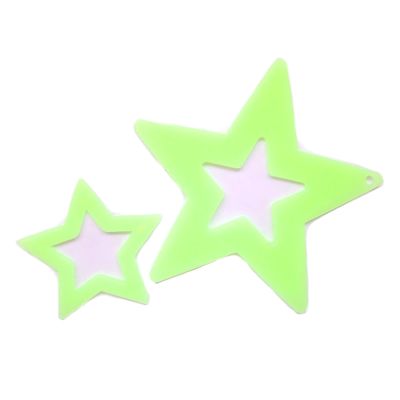 Stickers Fluorescentes de Estrellas Stickers Fluorescentes de Estrellas
