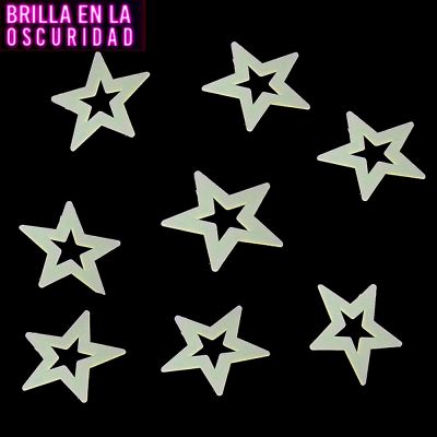 Stickers Fluorescentes de Estrellas Stickers Fluorescentes de Estrellas