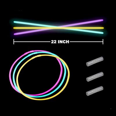 Collar Fluor Neon Luminoso J Collar Fluor Neon Luminoso J