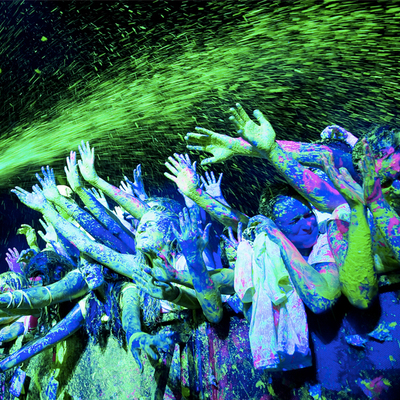 Pintura Fluor Verde Paint Glow Pintura Fluor Verde Paint Glow