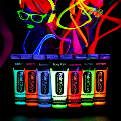 7 Pintura Fluor Neon Pinta Carita 7 Pintura Fluor Neon Pinta Carita