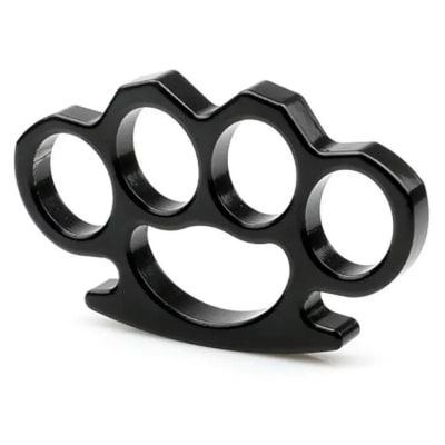 Manopla de acero 4 dedos, defensa personal, boxeo, seguridad