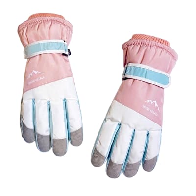 Guantes para Nieve Rosado
