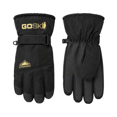 Guante Nieve Negro adulto