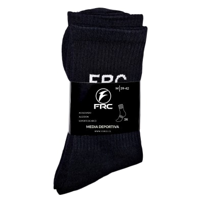 Pack 3 Medias Deportivas Algodón Corta 3/4