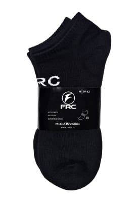 Pack 3 Medias Deportivas Algodón Invisible