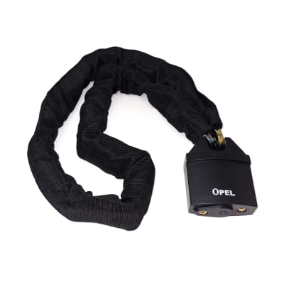 Cadena + Candado Opel Para Rueda De Repuesto Antinapoleon Espesor 7mm x 1,4m Largo
