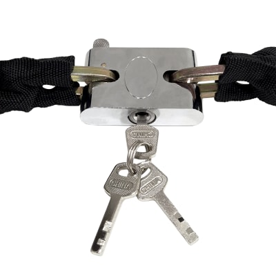 Cadena de 1,4 mt Antirrobo de Acero Reforzado con Candado de Alta Seguridad