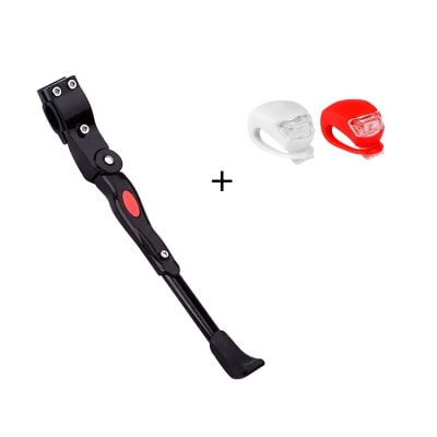 Luz Led De Silicona r/b + pata apoyo bici / Forcecl