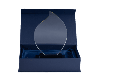 Galvano Llama 20 cm base negra