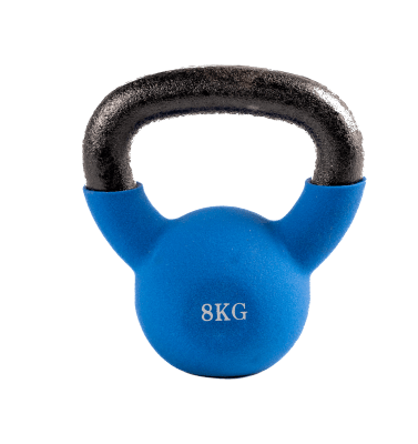 Pesa Rusa Acero, 8 Kilos, Azul