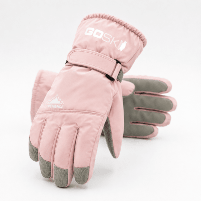 Guante de Nieve Rosado