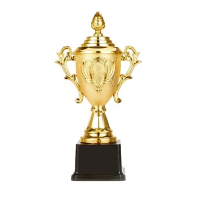 Copa Trofeo Dorado Resina/Plástico 19 cm