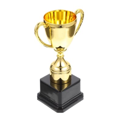 Copa Trofeo Dorado Resina/Plástico 17,5 cm