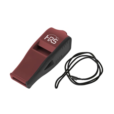 Pito Silbato Deportivo HRS Rojo/Negro