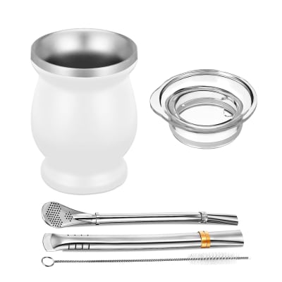 Vaso para Mate/ Matero Metálico 654