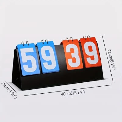 Tablero Marcador De Goles Puntaje 4 Digitos Futbol