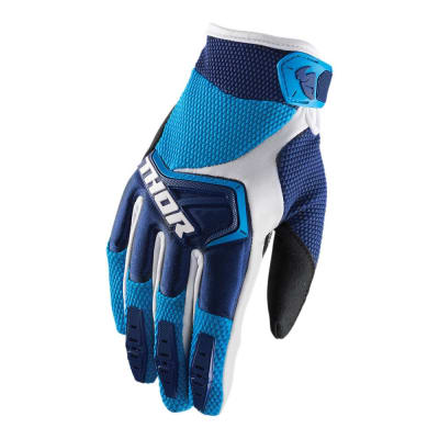 Guante Ciclismo largos Thor Celeste Talla L