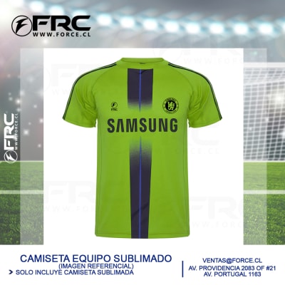 Polera hombre Express Verde 2