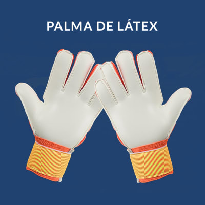 Guante de Arquero con Férula Nº10 Azul