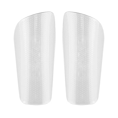 Canillera Futbol Adulto con Textura FRC Blanco