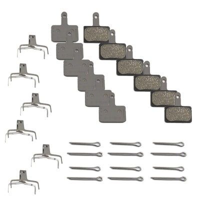 Pack 6 Pastillas Freno Rectangular B01s/Forcecl