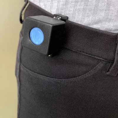 Porta Tiza para Pool Magnético Clip Negro