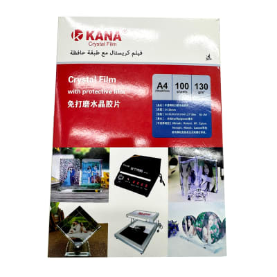 Papel Crystal Film Transparente Imprimible para Personalizar