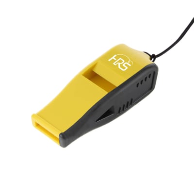 Pito Silbato Deportivo HRS Amarillo/negro