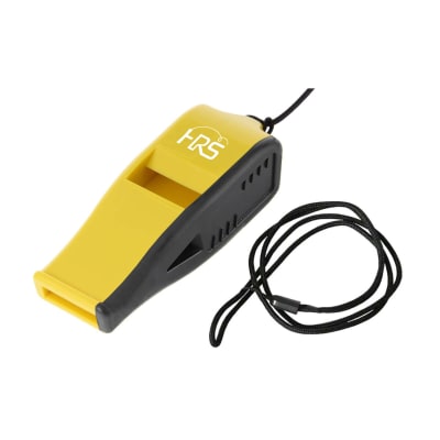 Pito Silbato Deportivo HRS Amarillo/negro