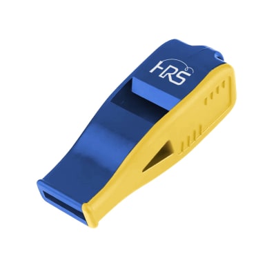 Pito Silbato Deportivo HRS Azul/Amarillo