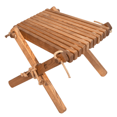 Mesa EcoFurn Plegable - Fresno Castaño Aceitado