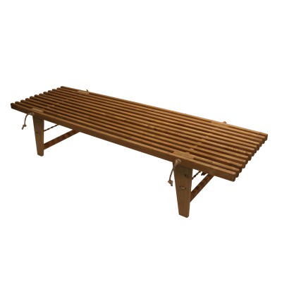Banca Day Bed Abedul Castaño Claro Aceitado 1,90