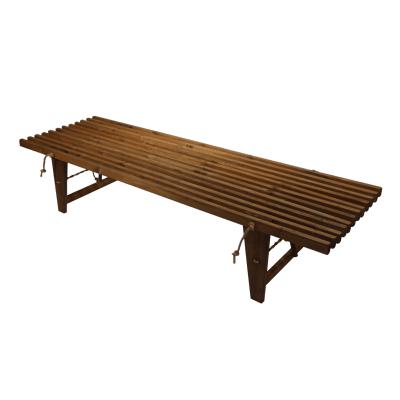 Banca Day Bed Pino Silvestre Europeo Castaño 1,90