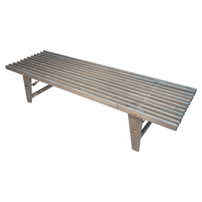 Banca Day Bed Pino Silvestre Europeo Gris 1,90